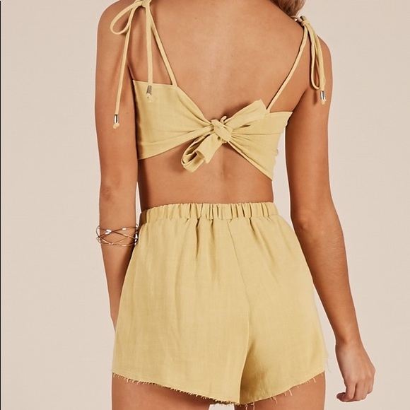 Showpo Yellow Two Piece Set - Picture 3 of 5